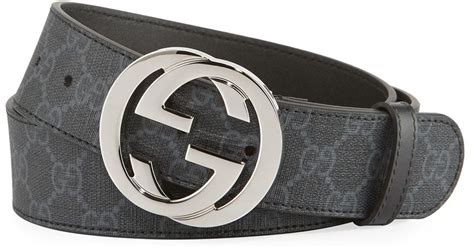 gucci belt black gg|gucci belt on model.